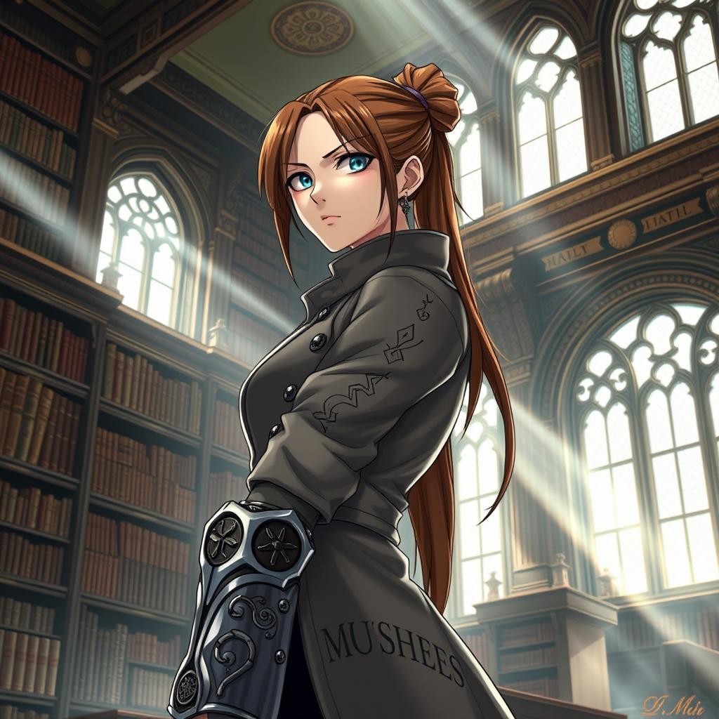 Create an original female character set in the world of Fullmetal Alchemist