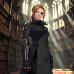 Create an original female character set in the world of Fullmetal Alchemist