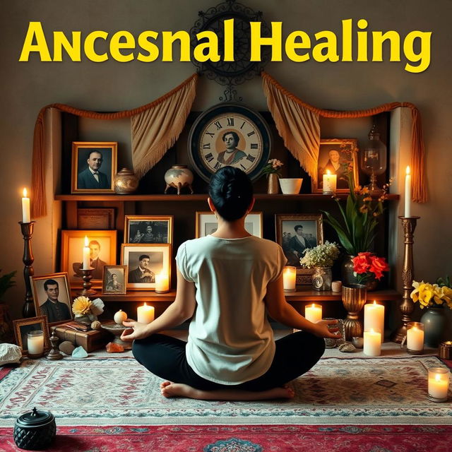 A visually impactful thumbnail for a video about ancestral healing