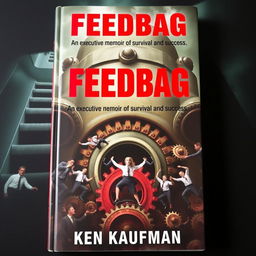 A book cover titled "Feedbag" in bold red letters at the top