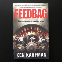 A book cover titled "Feedbag" in bold red letters at the top