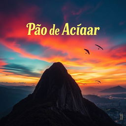 A captivating movie poster for a film titled 'Pão de Açúcar'