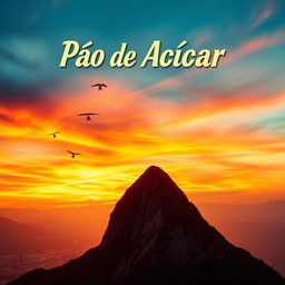 A captivating movie poster for a film titled 'Pão de Açúcar'