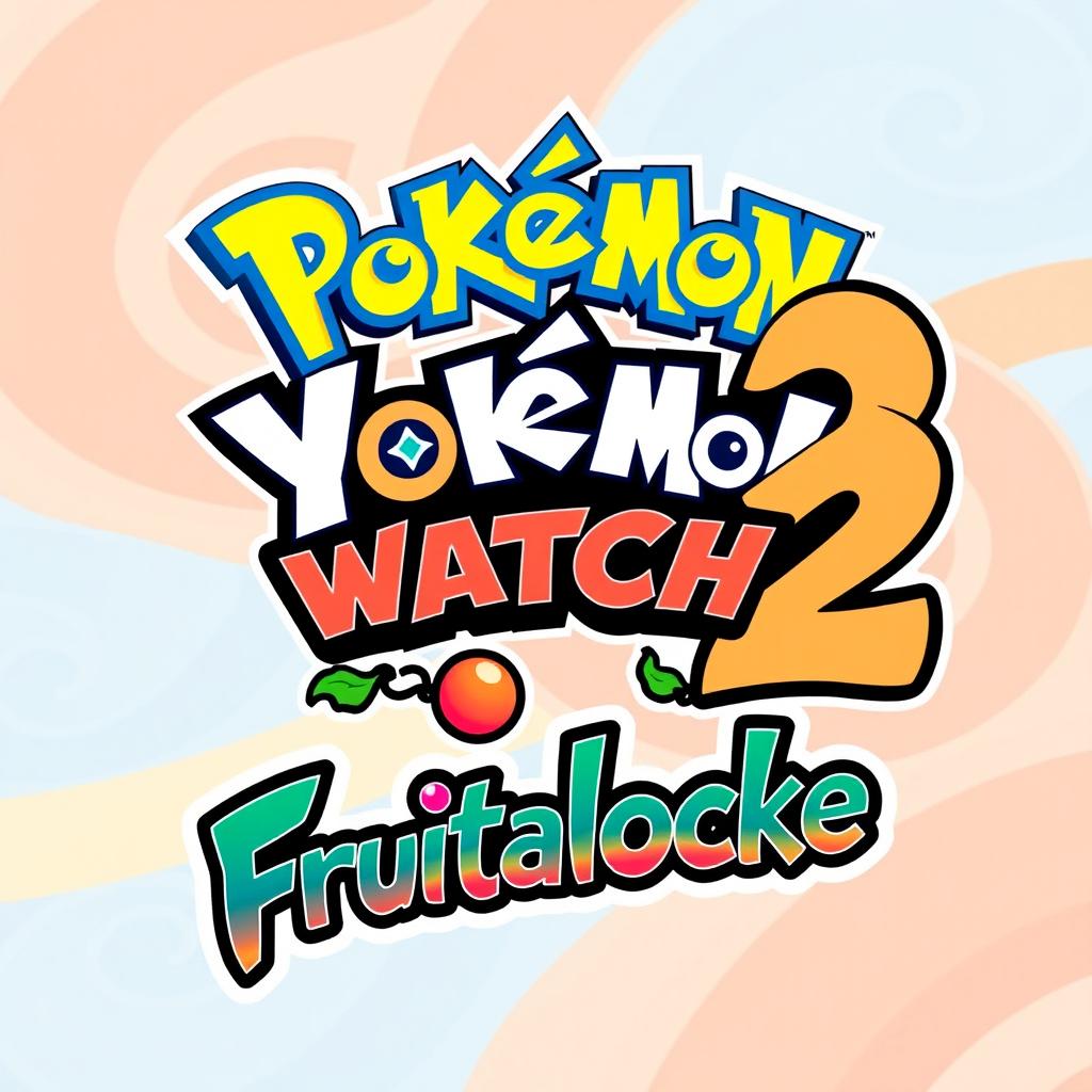 A dynamic and colorful logo inspired by the Pokémon style, featuring the text "Yokai Watch 2" prominently