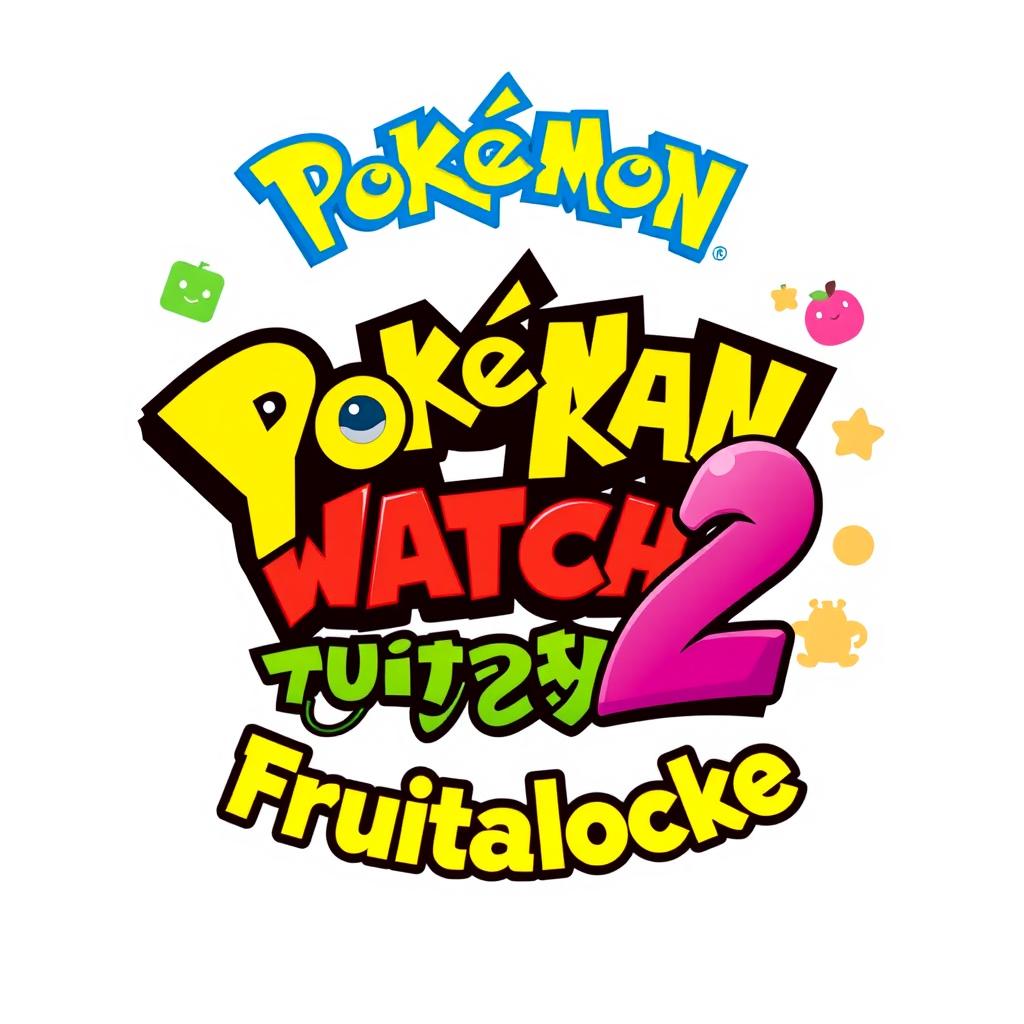 A Pokémon-style logo featuring the text "Yo-Kai Watch 2 Frutalocke"