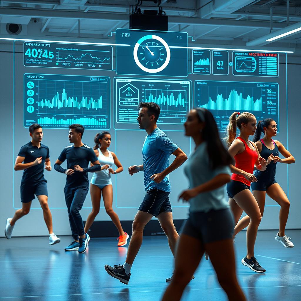 A futuristic AI monitoring system designed for test measurement and evaluation in physical education and sports