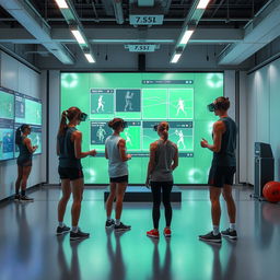 A futuristic AI system designed for test measurement and evaluation in physical education and sports