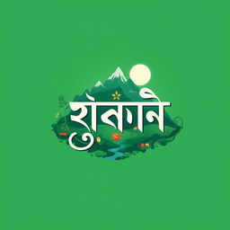 A visually stunning representation of the name "শৈলেশ," reflecting the essence and cultural significance of the name