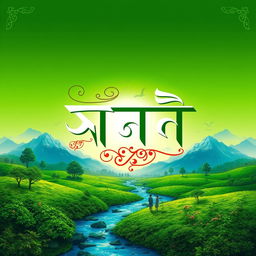 A visually stunning representation of the name "শৈলেশ," reflecting the essence and cultural significance of the name