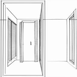 Generate a rectangular room that's 8x5 meters, with a door on each 5m side. On one side of the 8m wall, place two windows: one 2.5m wide and another 2m wide, both elevated 70cm from the floor.