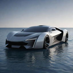 An extraordinary speed yacht concept blending the angular lines and luxury of a Lykan Hypersport with the design of a high-end boat