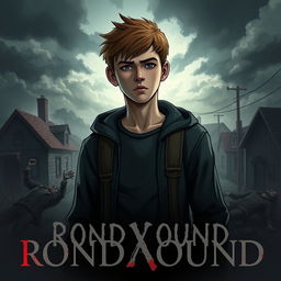 cover art for a horror quest game titled 'RONDXOUND'