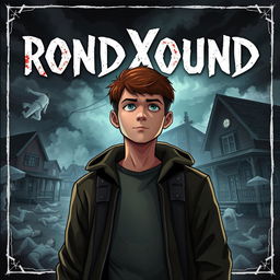 cover art for a horror quest game titled 'RONDXOUND'