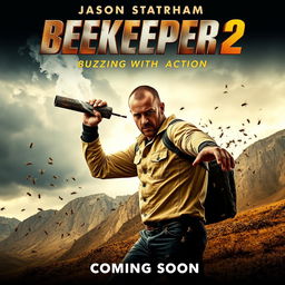 Film poster for the movie 'Beekeeper 2' starring Jason Statham