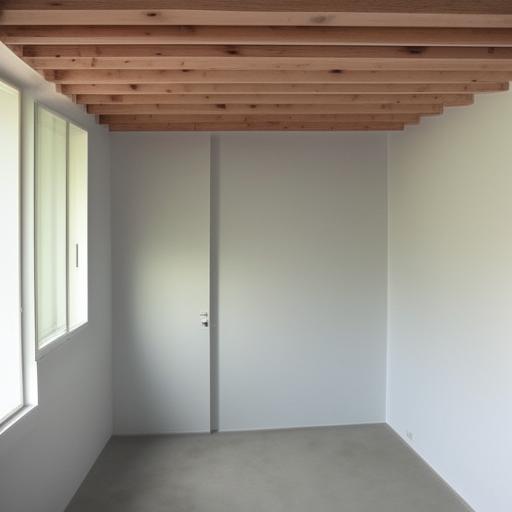 Generate a rectangular room that's 8x5 meters, with a door on each 5m side. On one side of the 8m wall, place two windows spaced 2m apart - one 2.5m wide, the other 2m wide, both elevated 70cm from the floor.