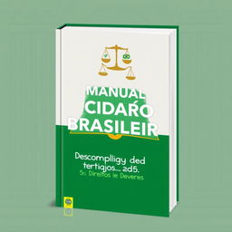 A book cover for 'Manual do Cidadão Brasileiro: Descomplicando o Artigo 5°