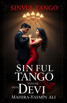 Book cover for a dark romance novel titled "Sinful Tango with the Devil"