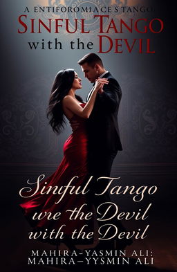 Book cover for a dark romance novel titled "Sinful Tango with the Devil"