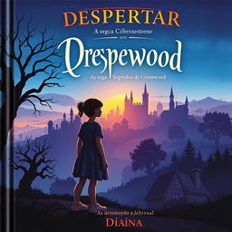 A book cover for the first volume, "Despertar," in the saga Segredos de Crestwood