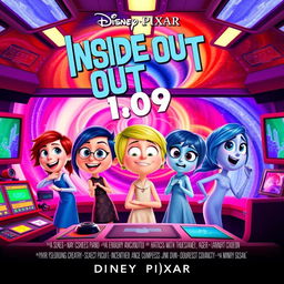 A Disney Pixar movie poster for 'Inside Out 109'