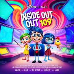 A Disney Pixar movie poster for 'Inside Out 109'