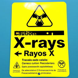 A detailed and informative X-ray sign