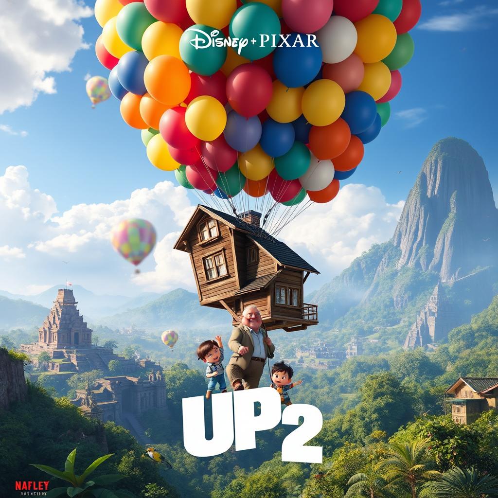 A Disney Pixar movie poster titled "Up 2"