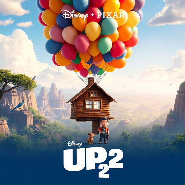 A Disney Pixar movie poster titled "Up 2"