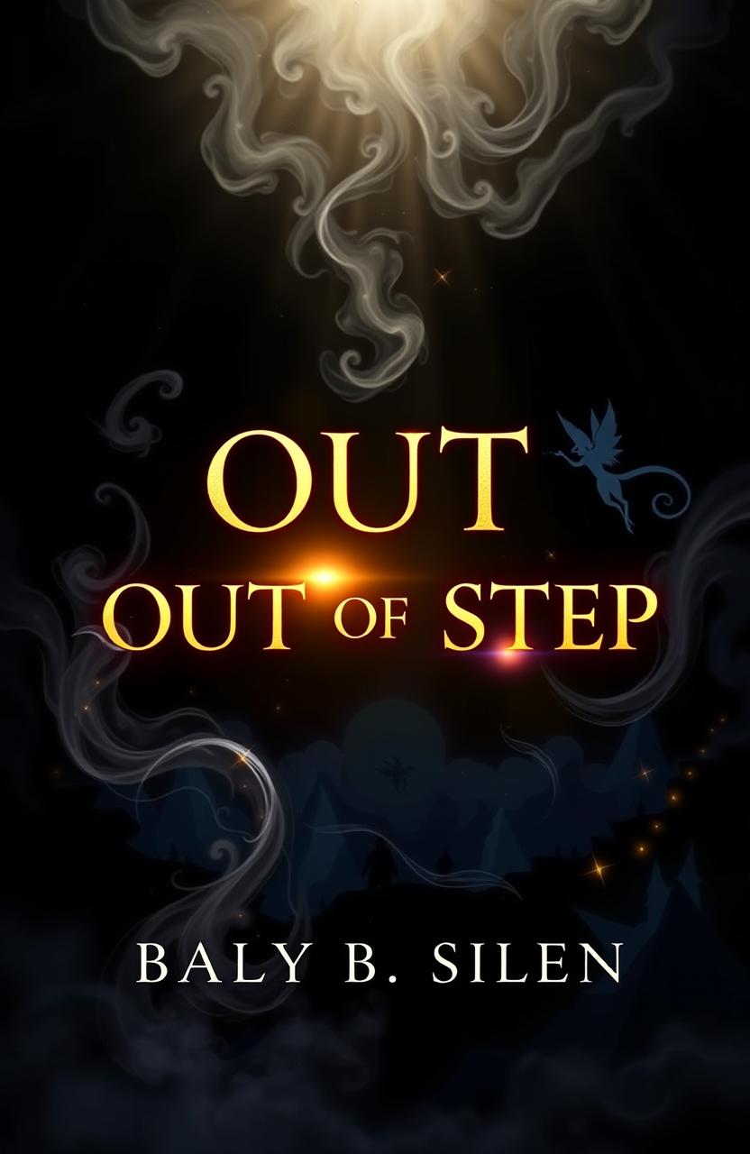 A captivating fantasy book cover featuring the title 'OUT OF STEP'