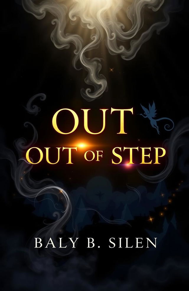 A captivating fantasy book cover featuring the title 'OUT OF STEP'