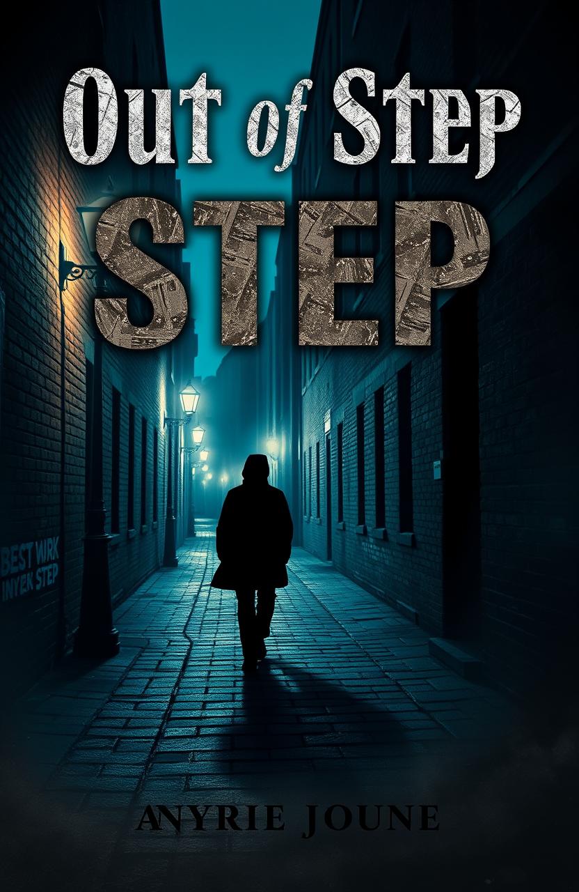 A compelling and mysterious book cover for "Out of Step"