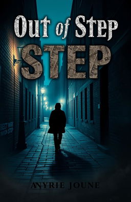 A compelling and mysterious book cover for "Out of Step"