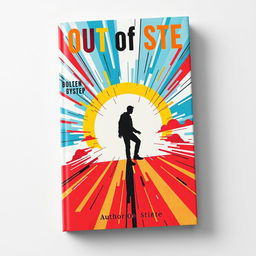 A captivating book cover for the title 'Out of Step'