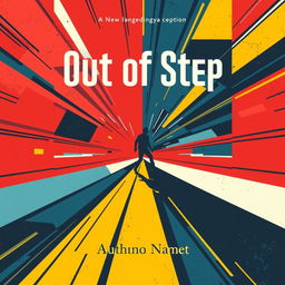 A captivating book cover for the title 'Out of Step'