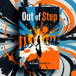 Design an eye-catching book cover for 'Out of Step'