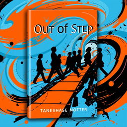 Design an eye-catching book cover for 'Out of Step'