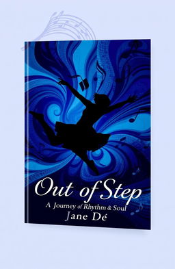 A dynamic and captivating book cover design for a novel titled "Out of Step