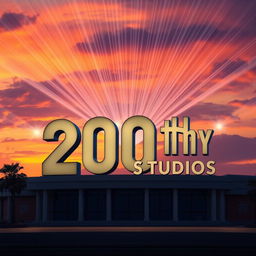 A modern and visually stunning depiction of the 20th Century Studios logo