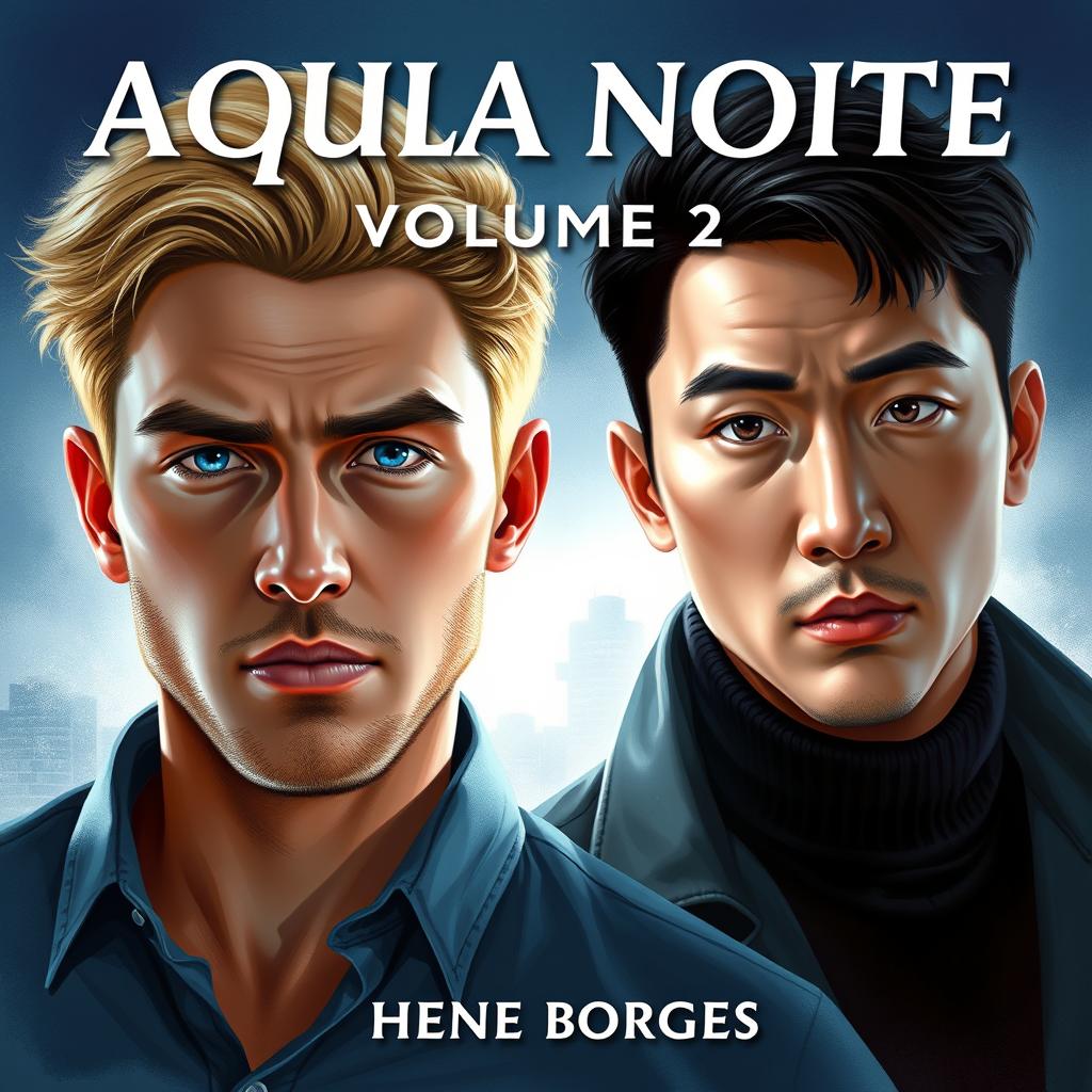 A realistic drawing for the cover of the book "Aquela Noite Volume 2" written by Hene Borges