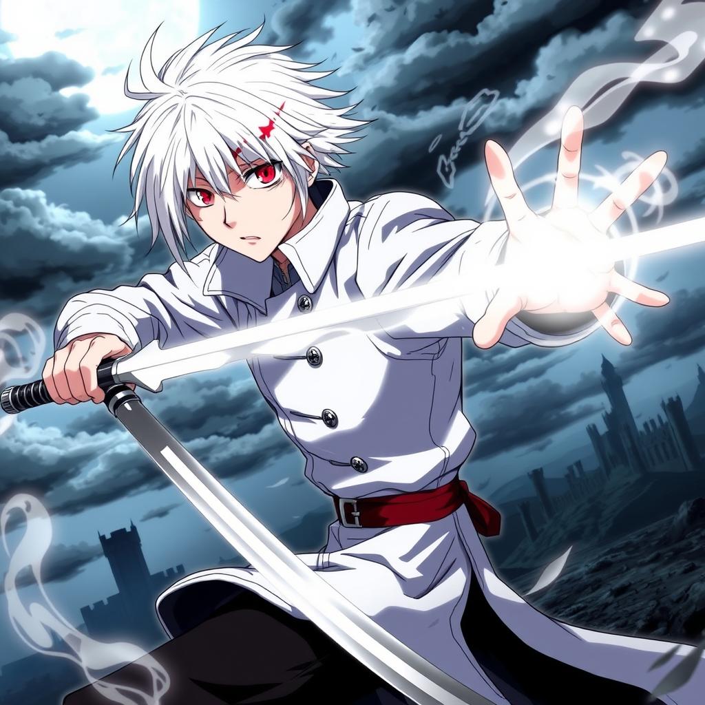 Allen Walker, the main protagonist from the anime series D