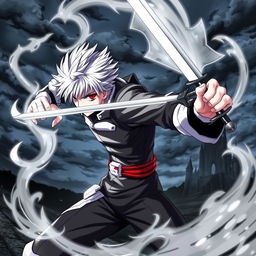 Allen Walker, the main protagonist from the anime series D