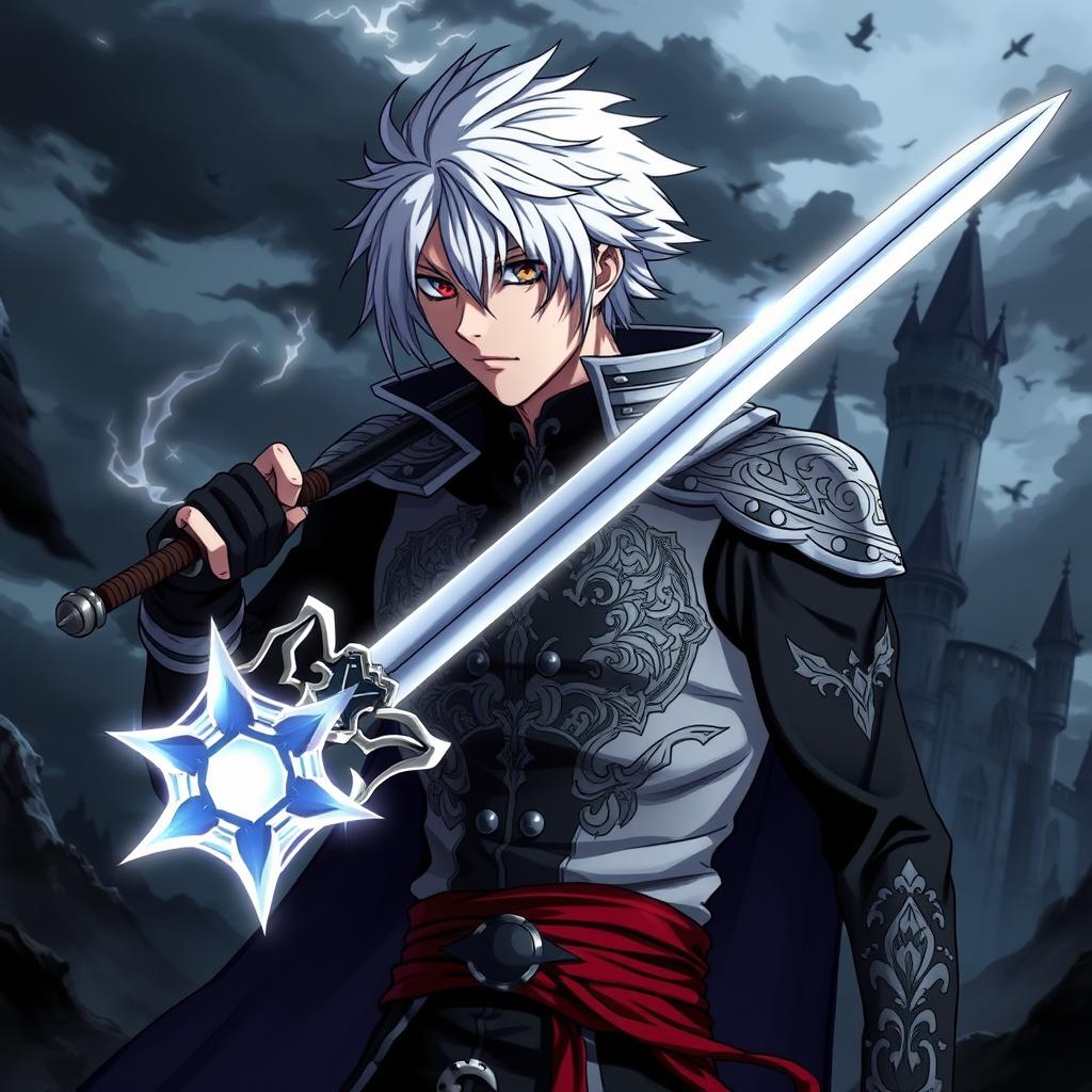 Allen Walker, the main protagonist from the anime series D