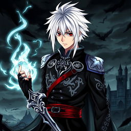 Allen Walker, the main protagonist from the anime series D