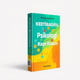 A vibrant and eye-catching book cover for a personality psychology book