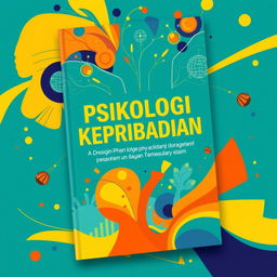 A vibrant and eye-catching book cover for a personality psychology book