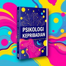 An engaging and vibrant book cover for a personality psychology book