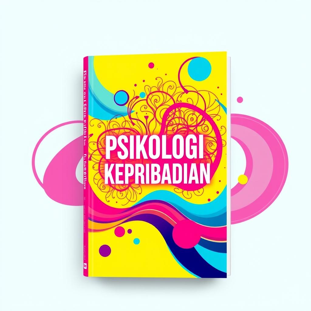 An engaging and vibrant book cover for a personality psychology book