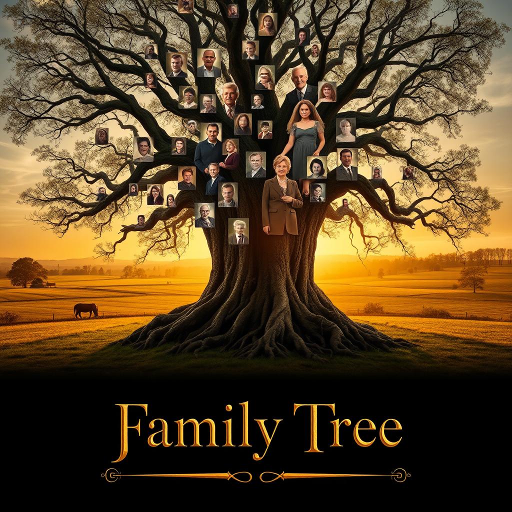 A movie poster titled 'Family Tree'