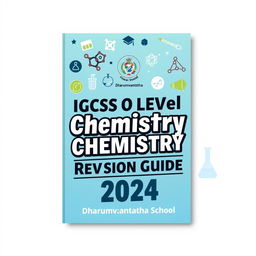 A comprehensive and visually engaging IGCSE O Level Chemistry Revision Guide for the year 2024, specifically tailored for Dharumavantha School