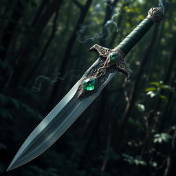 A legendary sword crafted by a god of poison, possessing a realistic and sinister allure